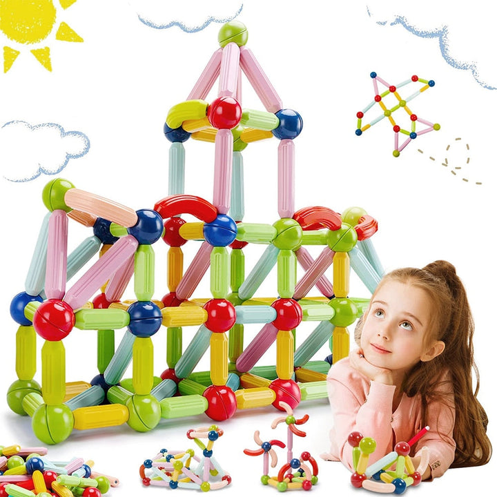 Unlock the World of Creativity with Magnetic Building Blocks for Kids!