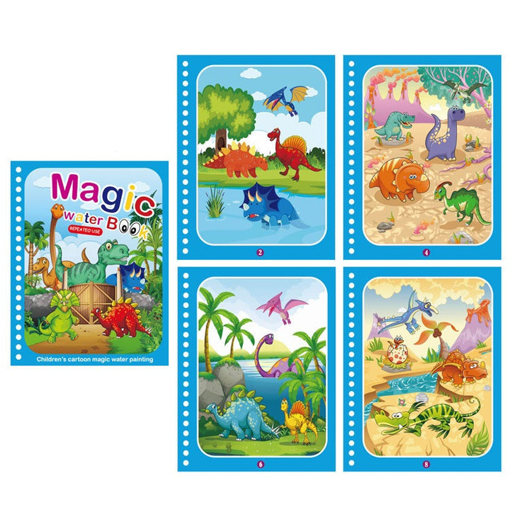 Children's Creative Magic  Water Painting Book