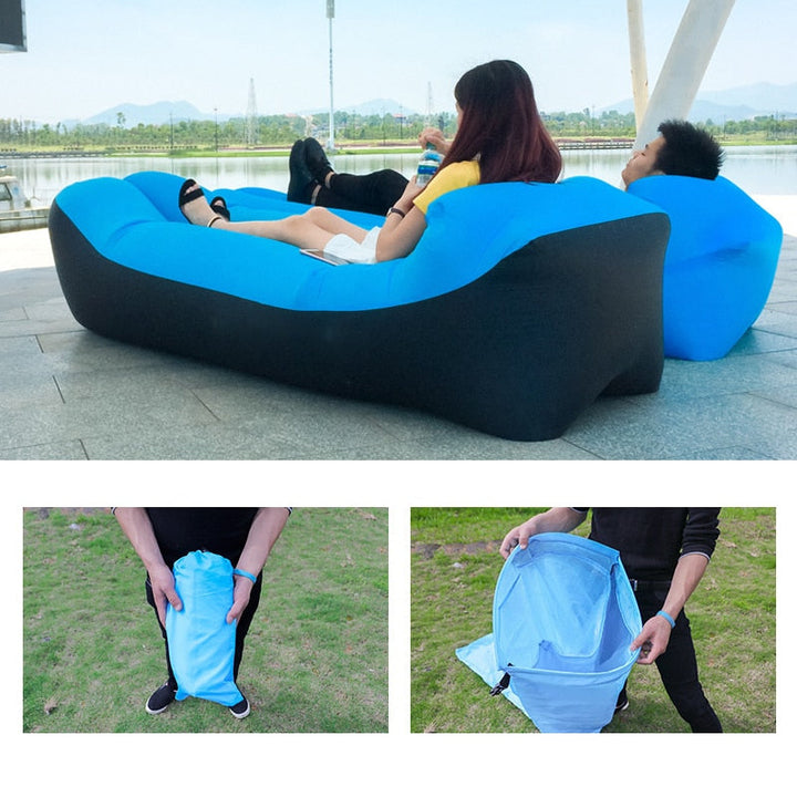 Truly Enjoy Your Lounging Experience with our Inflatable Lounger: Comfort Meets Convenience!