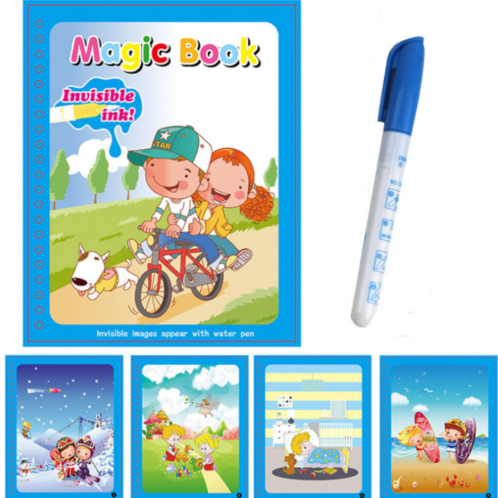 Children's Creative Magic  Water Painting Book