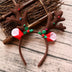 Christmas antler headband children adult headband