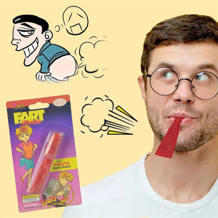 Novelty Fart Whistle - The Ultimate Funny Toy for Pranks and Playful Fun