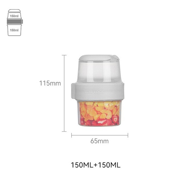 Rely on Superior Freshness with the Fresh-Keeping Food Container: Dual-Purpose, Odor-Free, and Travel-Ready!