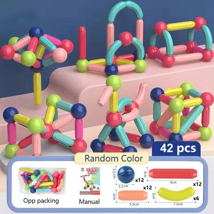 Unlock the World of Creativity with Magnetic Building Blocks for Kids!