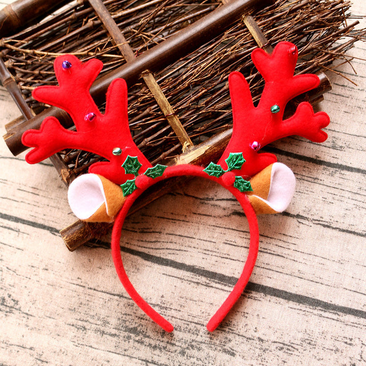 Christmas antler headband children adult headband