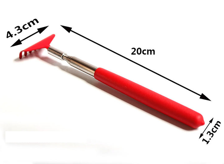 Telescopic stainless steel tickling