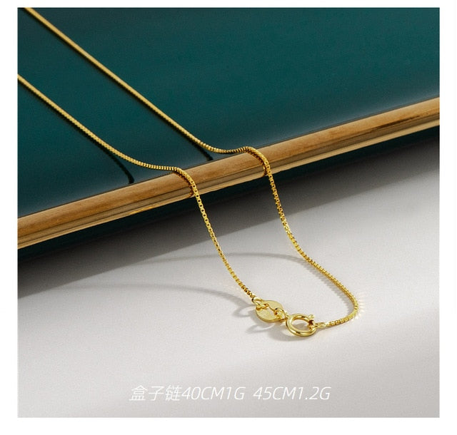 Radiant Elegance: Transform Your Look with Our Exquisite 18K Gold Plated Necklaces!