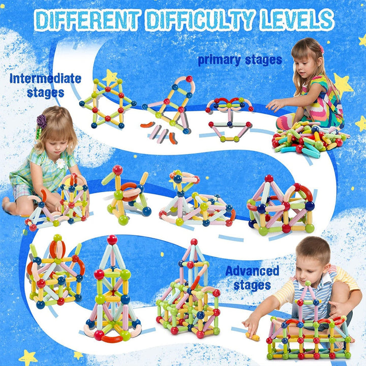 Unlock the World of Creativity with Magnetic Building Blocks for Kids!