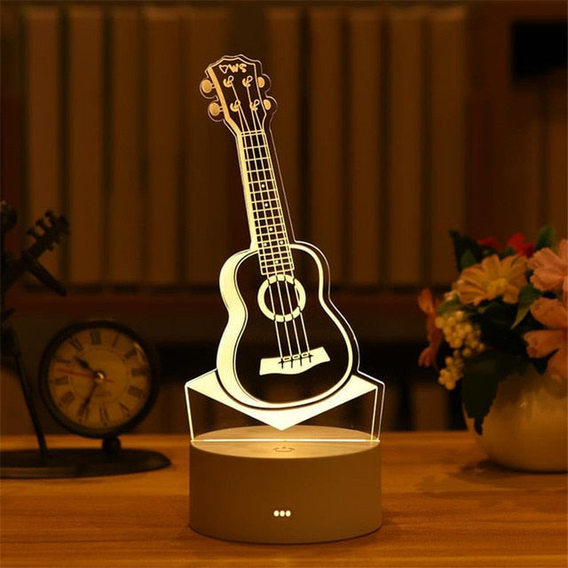 Light up a Face with an Acrylic LED Night Light - A Heartfelt Gift for Your Loved One