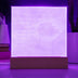 Precious Love Glow: LED Square Acrylic Night Light - Ideal Valentine's Day Gift for Your Incredible Wife 💖🌟