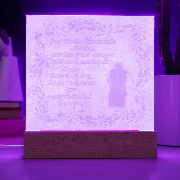 LED Love Blossom: Romantic Valentine's Day Gift - A Glowing Tribute to Ever-Growing Love! 🌸💏