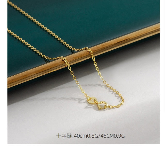 Radiant Elegance: Transform Your Look with Our Exquisite 18K Gold Plated Necklaces!