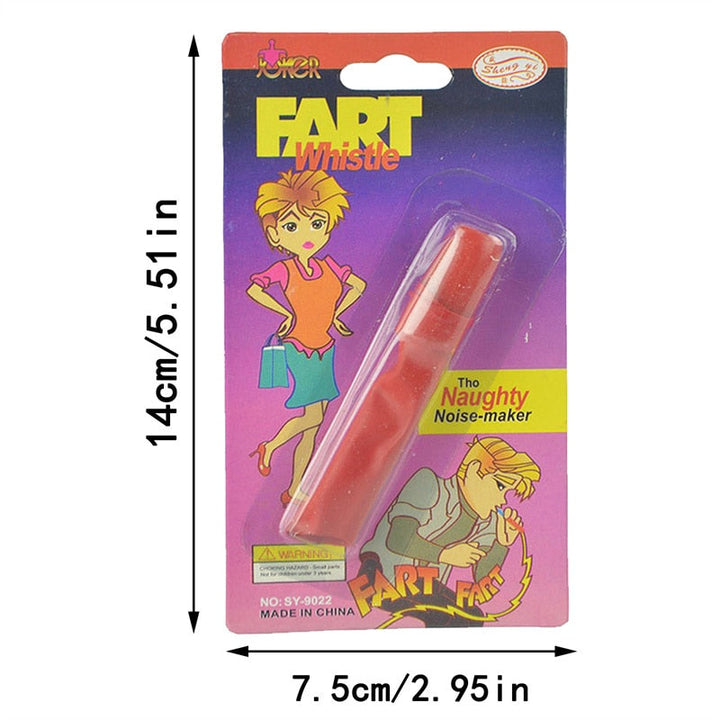 Novelty Fart Whistle - The Ultimate Funny Toy for Pranks and Playful Fun