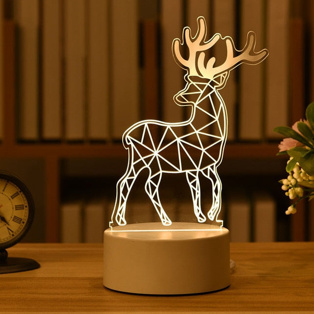 Light up a Face with an Acrylic LED Night Light - A Heartfelt Gift for Your Loved One