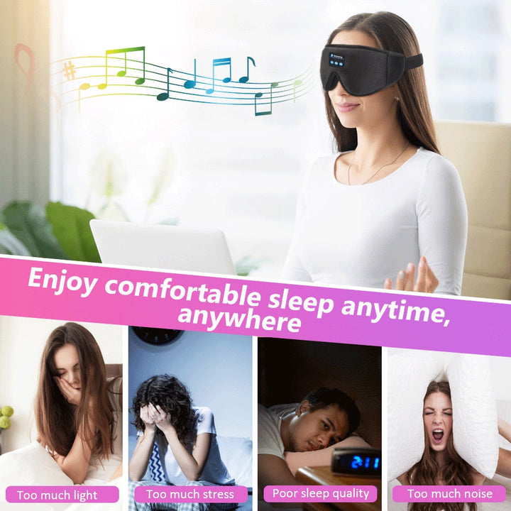 Experience Blissful Sleep with Our Smart Eye Mask – The Future of Relaxation!