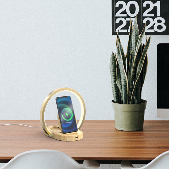 Illuminate Your Space and Power Up with the LED Desk Lamp Wireless Charger