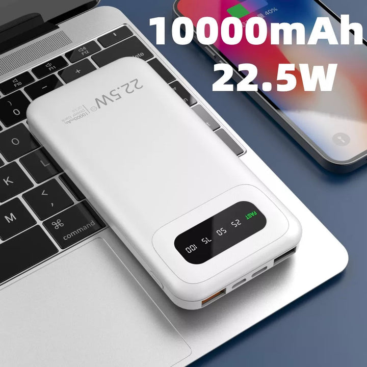 Unleash Uninterrupted Power Anywhere, Anytime: Introducing the 22.5W 10000mAh Portable Power Bank