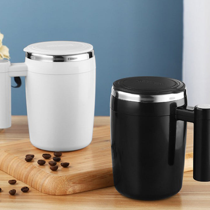 Efficient and Effortless Mixing with the Vintage Stainless Steel Automatic Quick Mixing Cup