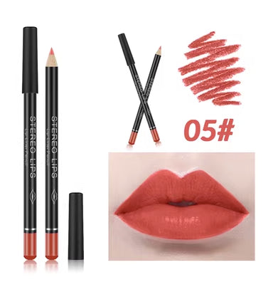 Enhance Your Beauty Arsenal with 13 Shades of Perfection: Introducing Our Lipliner Pencils