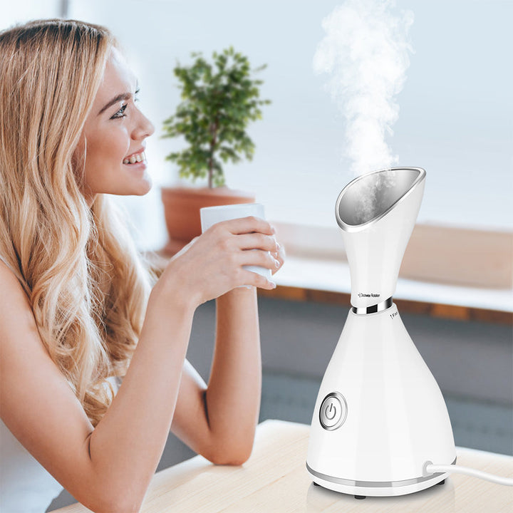 Add This to Your Beauty Regimine And Experience the Ultimate Skin Care Spa at Home with the Ionic Facial Steamer!