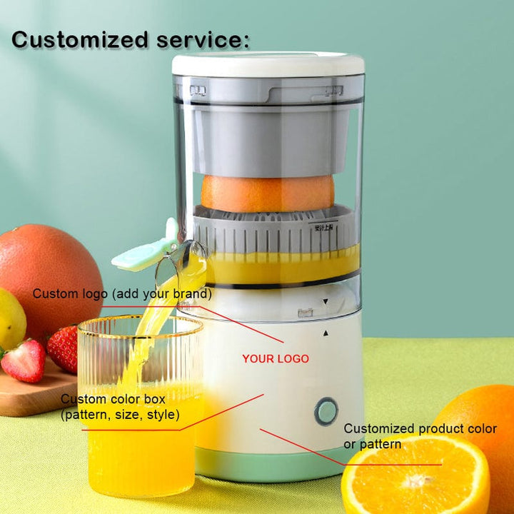 Effortless Fresh Juices Anytime, Anywhere with Our Portable Electric Juicer!