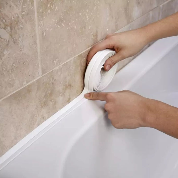 Easily Upgrade Your Bathroom or Kitchen with Our Sealing Strip Tape!