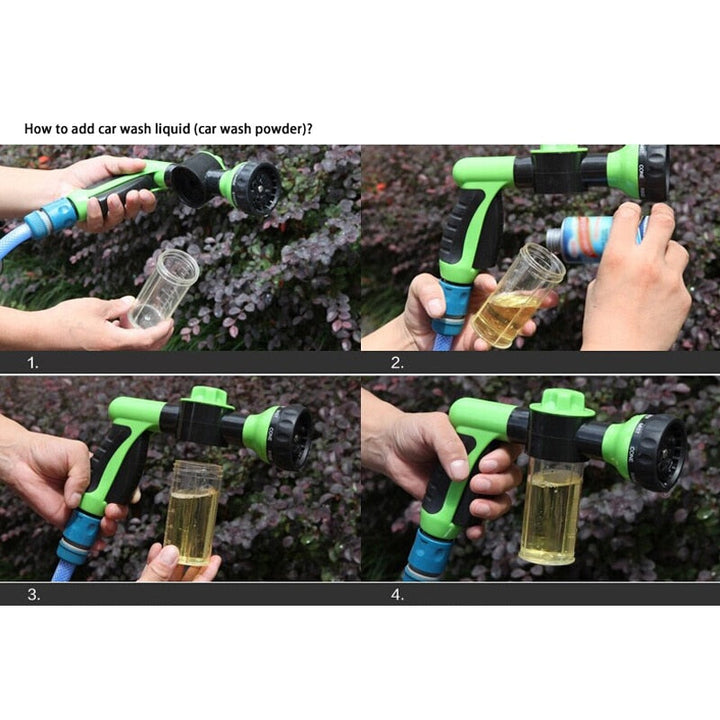 Upgrade Your Watering and Cleaning Routine with the Jet Spray Water Gun Hose Nozzle!