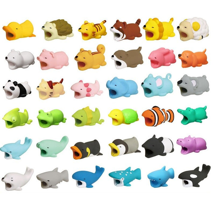 Adorable Animal Cable Protector - Protect Your Charging Cables with Fun and Style!