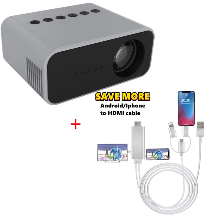 Experience Big Entertainment Anywhere with the Mini Home Theater Video Projector