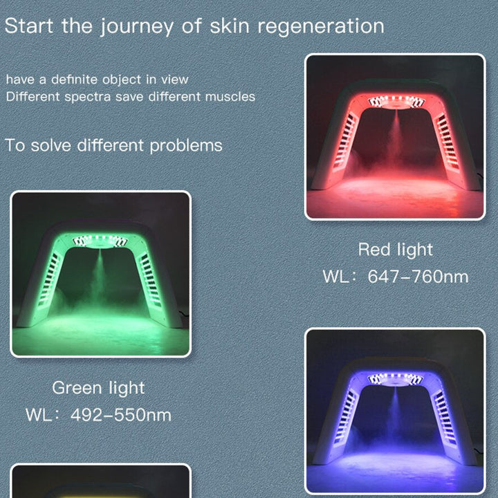 Radiant Skin Redefined: Discover Your Best Self with the 7 Colors LED Facial Mask!