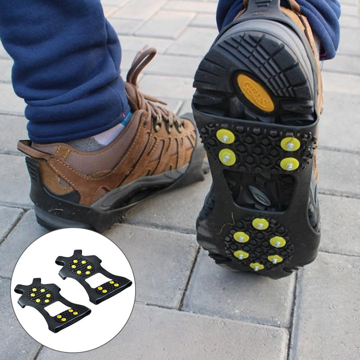 Conquer Winter with Confidence - Get a Grip with Shoe Spikes Ice Grips!