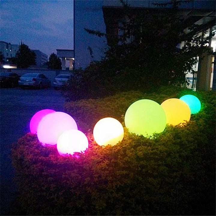 Illuminate Your Outdoors with Waterproof Garden Ball LED Lights!