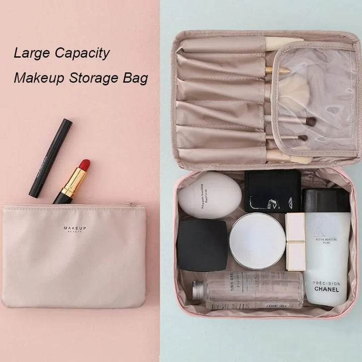 Stay Glam on the Go with Our Spacious and Durable Makeup Bag