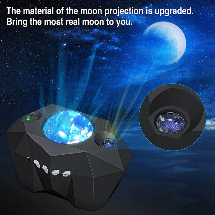 Transform Your Space with the Northern Lights Galaxy Projector: A Mesmerizing 4-in-1 Experience!