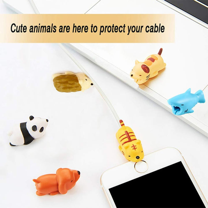 Adorable Animal Cable Protector - Protect Your Charging Cables with Fun and Style!