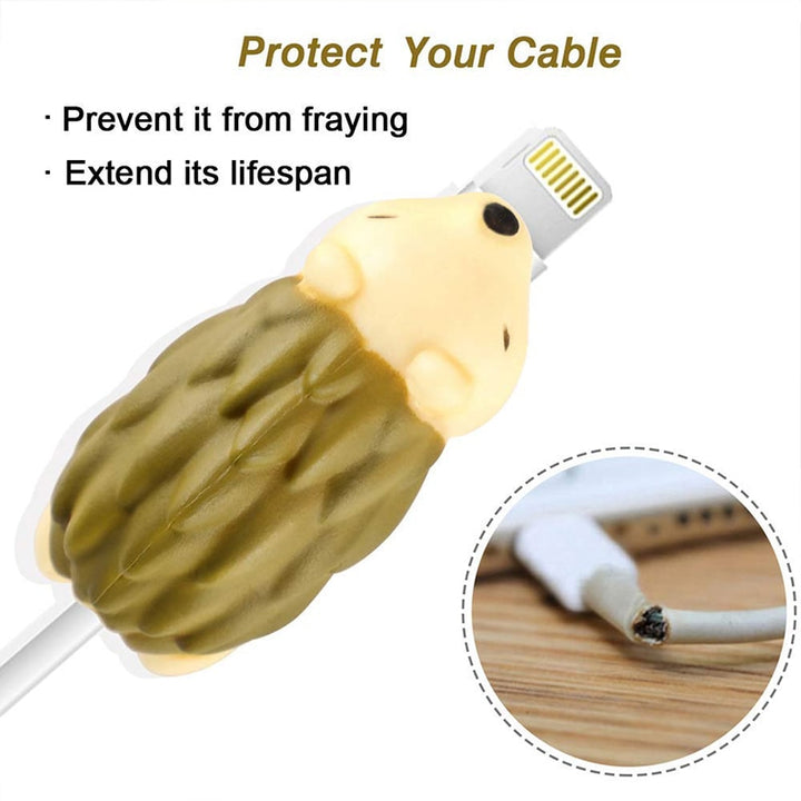 Adorable Animal Cable Protector - Protect Your Charging Cables with Fun and Style!