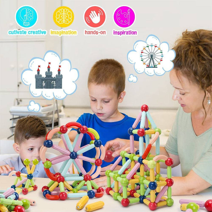 Unlock the World of Creativity with Magnetic Building Blocks for Kids!