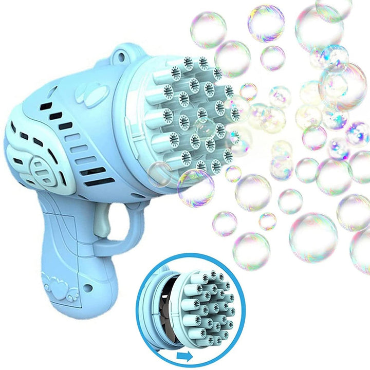 Blast Your Way into Fun with the Bubble Gun Electric Automatic Soap Rocket!