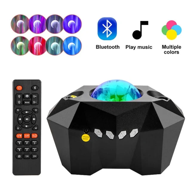 Transform Your Space with the Northern Lights Galaxy Projector: A Mesmerizing 4-in-1 Experience!